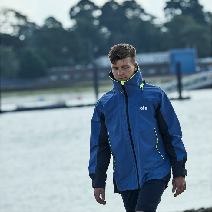 2023 Gill Mens OS3 Coastal Sailing Jacket OS32J - Ocean